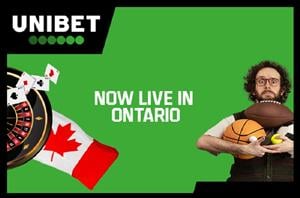 Unibet launches in Ontario